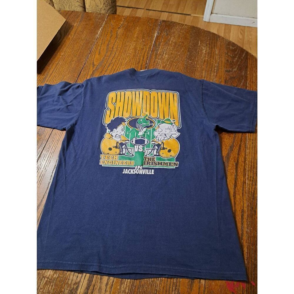 Vintage 1999 Medium All Stars Showdown Tech Engineers VS The Irishmen Tee Tshirt